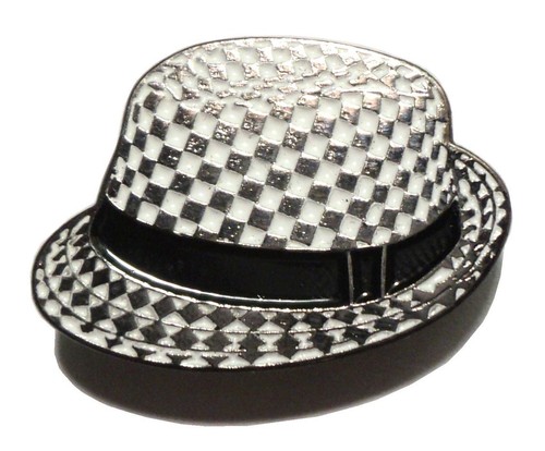 Enamel badge black - badge,