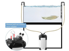 VILLNO 1000LPH 3-Stage Aquarium Canister Filter 12W External 088M Low-Noise