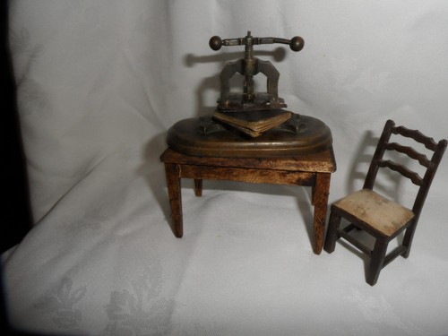 Antique miniature brass and - brass,