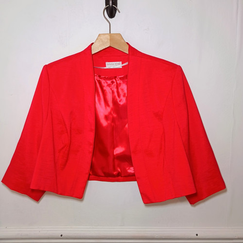 Anna rose womens coat red - womens,