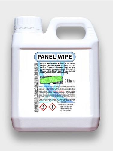 Panel wipe car pre - wipe, paint