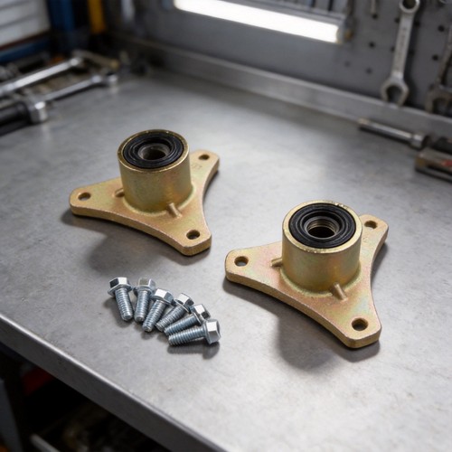 Pair front wheel rim hub - rim, 17mm