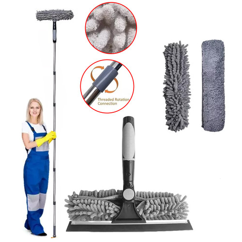 Telescopic window cleaner 5m - telescopic,