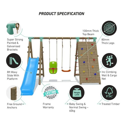 Wild outdoor wooden double - wild,