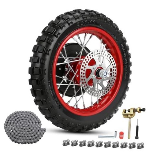 Mx650 rear wheel assembly - rear,