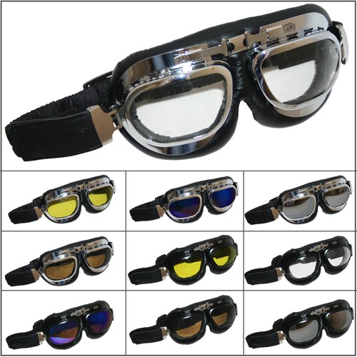 Leopard metal frame - leopard, goggles
