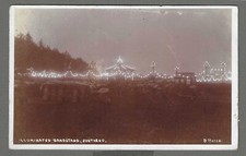 Vintage postcard Illuminated