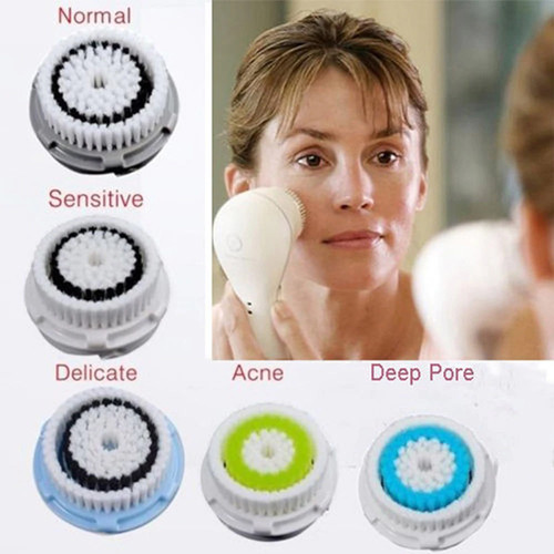Facial brush head - facial, replacements