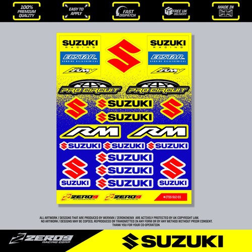 Suzuki stickers motocross - stickers,,