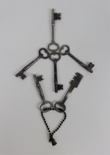 Antique Vintage Keys Steel