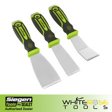 Siegen Scraper Set with Hammer Cap Gasket Windscreen Scraping 3pc