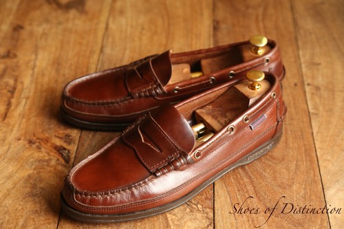 Sebago brown leather - sebago, penny