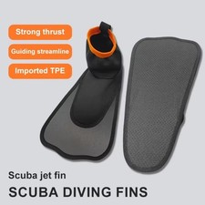 Snorkel Split Swim Flippers Diving Swimming Duck Webs Full Foot Snorkeling Fins