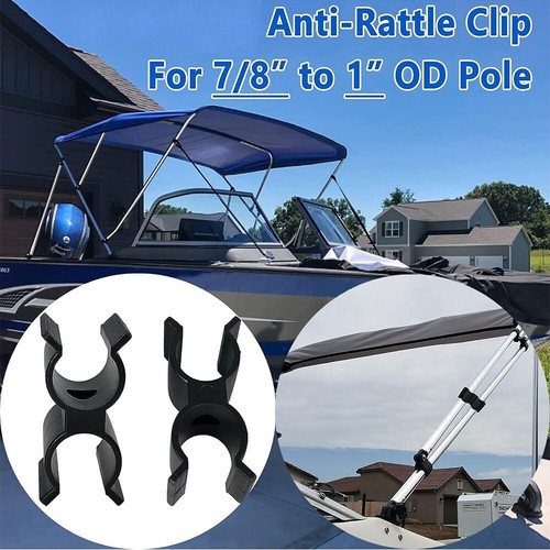 Nylon tube rod holder clips - 2*,