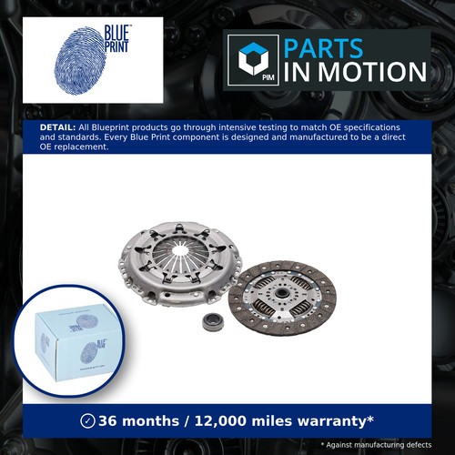 Clutch kit 3pc - kit,