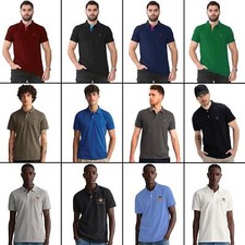Gant Mens Polo Shirt Casual Work Tee Breathable Short Sleeve Cotton Top S-4XL