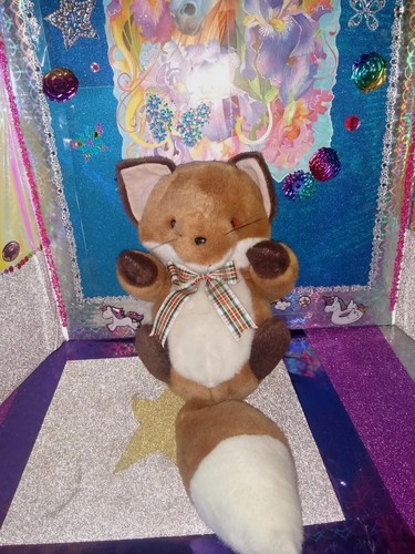 King plush fox brown - brown, &