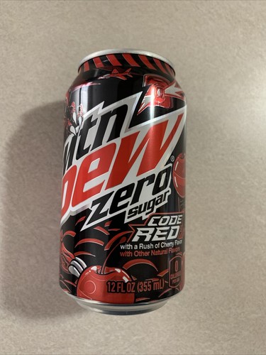 One 12oz can mountain - dew, code