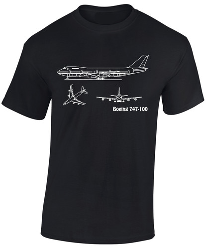 747 blueprint mens shirt - 747,