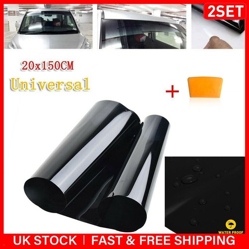 Pair black windscreen sun - windscreen,