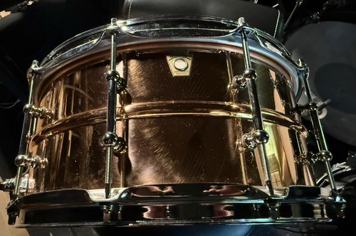 Ludwig copperphonic 14x6 - copperphonic, 14x6.5