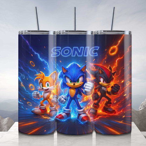 Personalised sonic hedgehog - personalised,