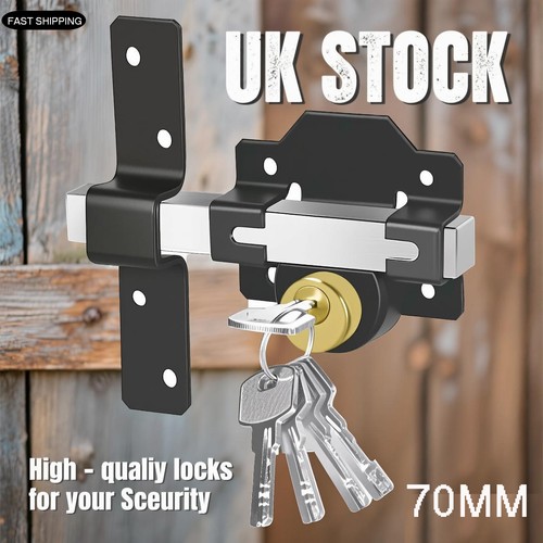 70mm long throw gate lock - gate,