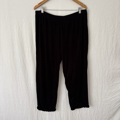Vintage 90s y2k velvet pants - 90s,