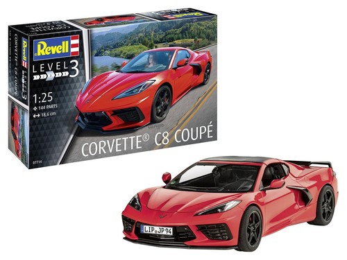 German revell corvette - revell, 1/25
