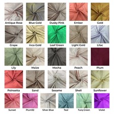 Pure 100% Silk Fabric DUPION