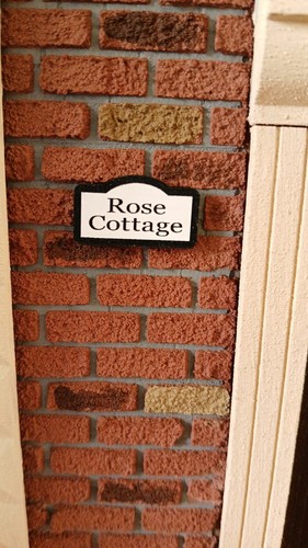 Personalised dolls house name - dolls,