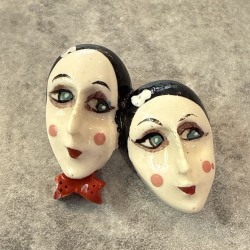 Vintage art deco - deco, faces