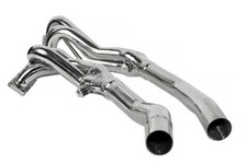 Exhaust manifold header for