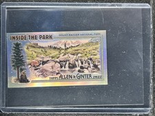 Mount Rainier National Park - 2022 Allen & Ginter - Inside The Park