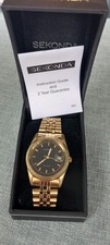 Sekonda Gold Tone Quartz Watch