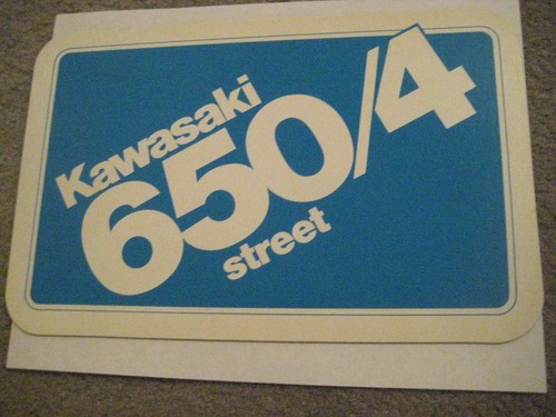 Kawasaki kz650 dealer sales - kawasaki,