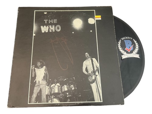 Pete townshend signed - townshend,