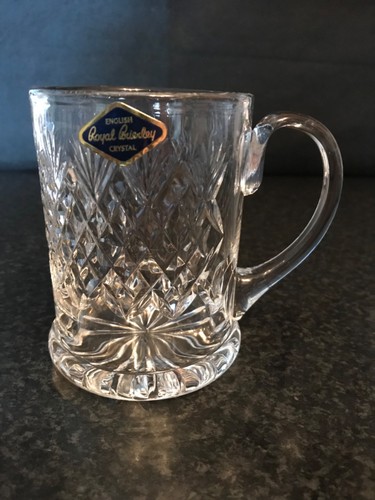 Royal brierley crystal tankard - brierley,