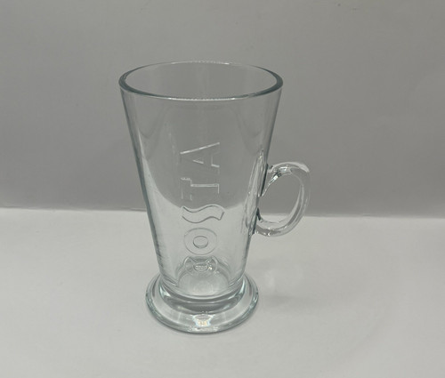 Costa coffee latte - costa, glass