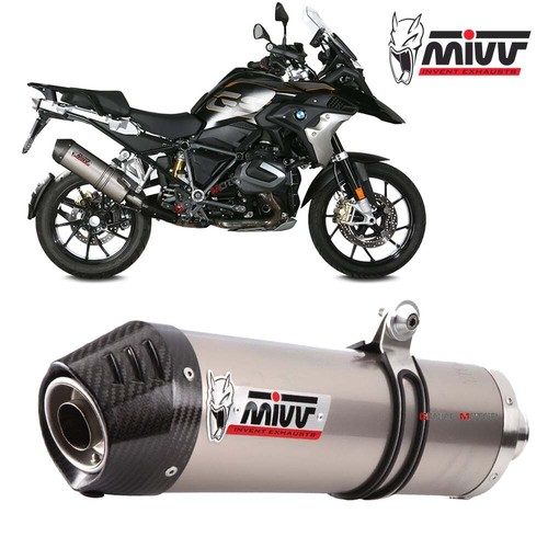 Mivv exhaust oval titanium - oval,