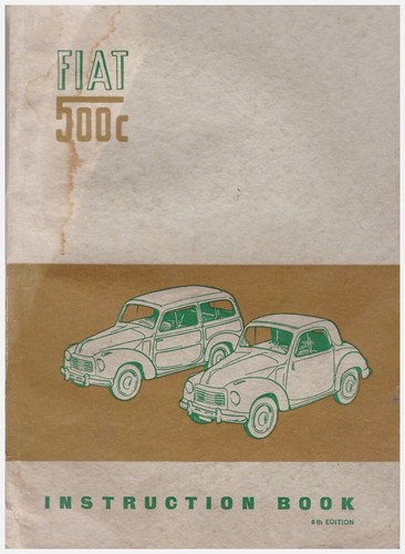 Fiat mouse 500c instruction - mouse,