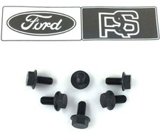 Ford RS Motorsport 3 4 spoke steering wheel bolts x 6 for hub boss kit. OEM