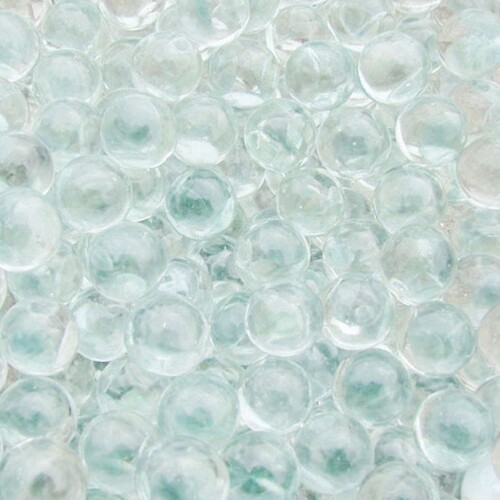 500pcs 14mm clear - 14mm, glass