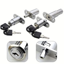 Reliable Zinc Alloy Cam Cylinder Lock for Cabinet Sliding Door with Keys