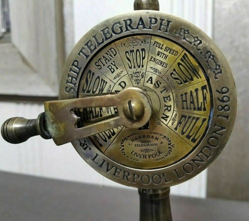 Antique brass beautiful ship - antique,