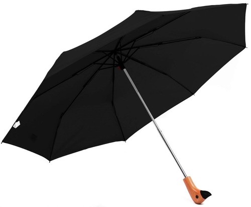 Ladies duck black - black, white