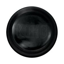 KONG Extreme Flyer Dog Disc Durable Fetch Toy for Outdoor Play Black 1 Count