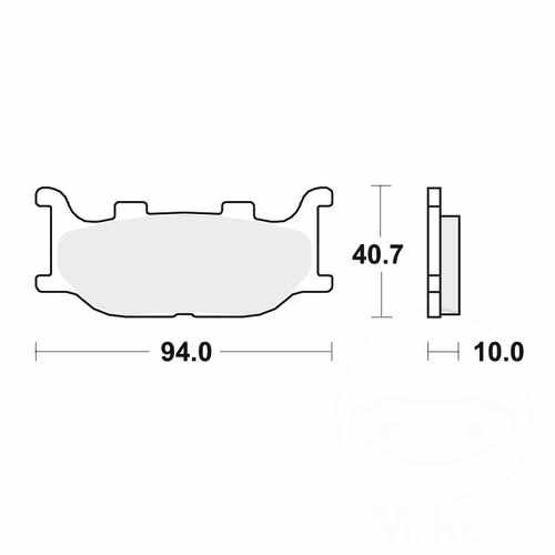 Trw brake pads sintered - trw,