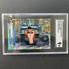 2020 Chrome Sapphire Edition Formula Aqua Refractor /99 Lando Norris Rookie RC