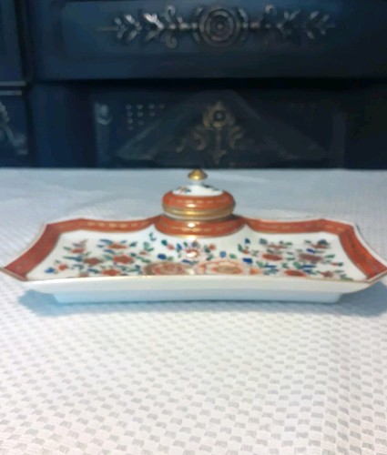 Vintage inkwell tray - vintage, limoges